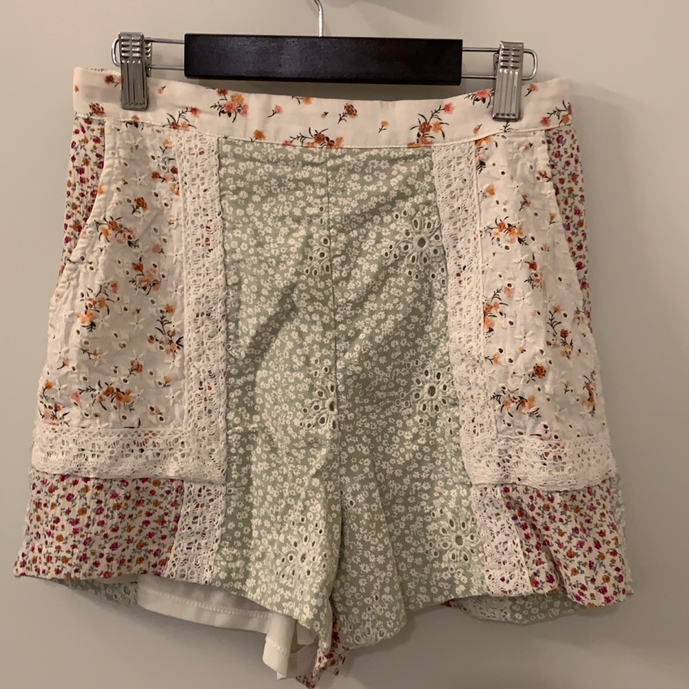 Patchwork Shorts! worn once